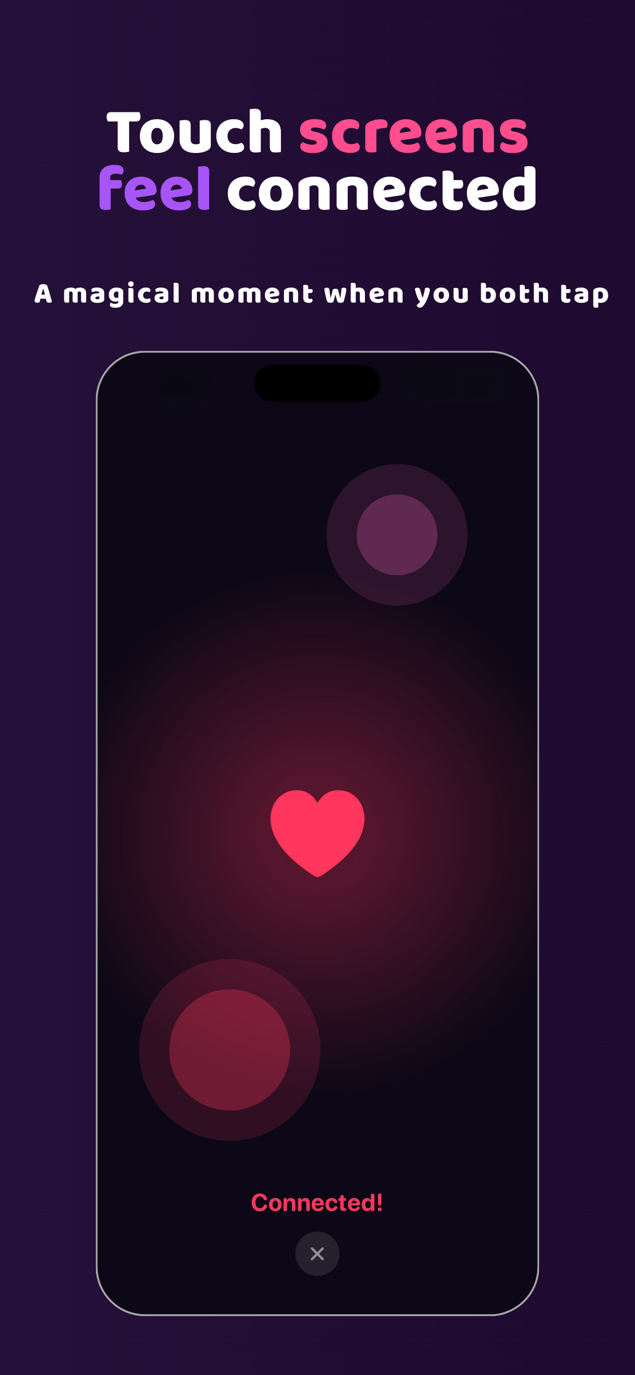 ThumbKiss — feel connected